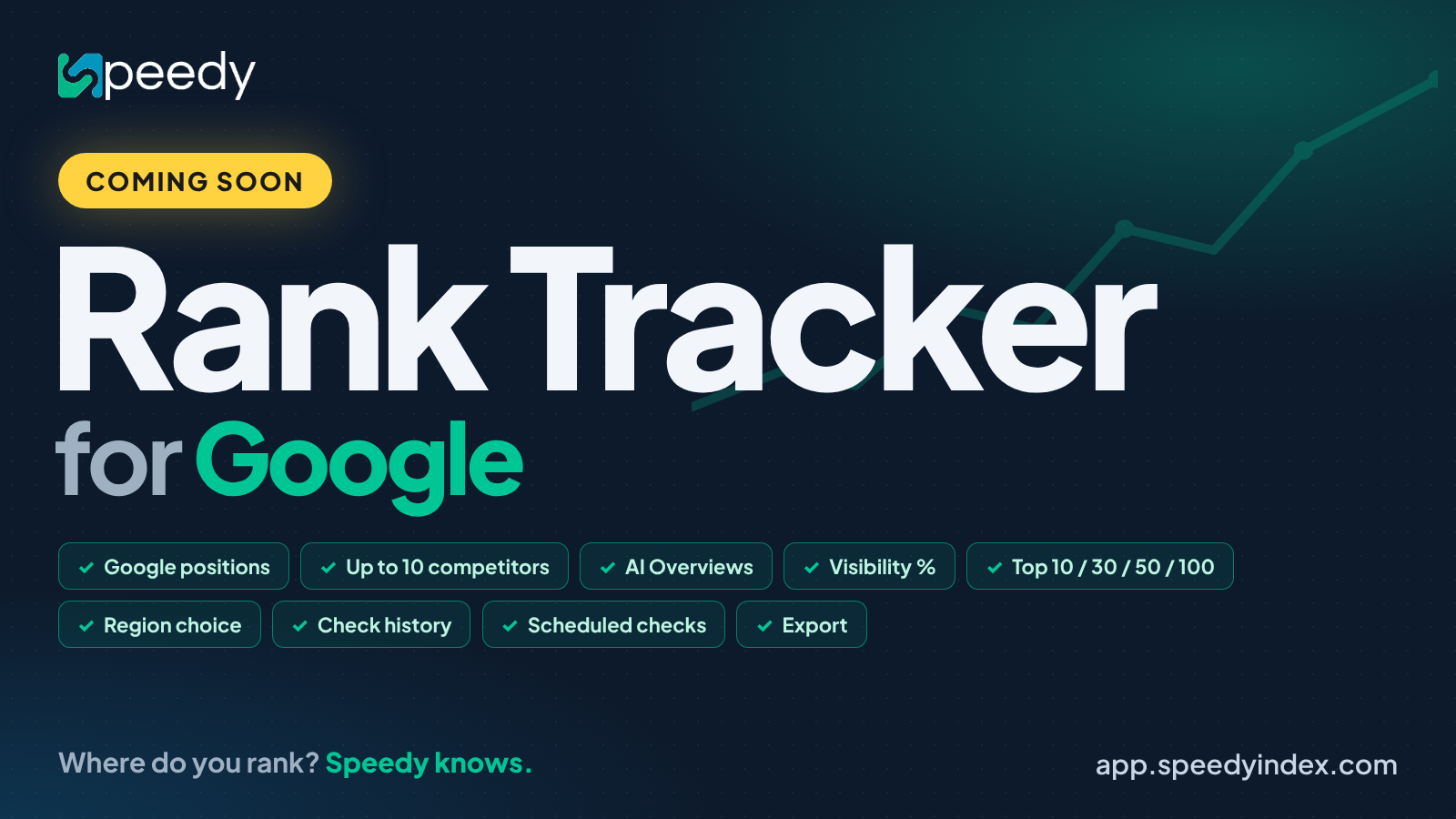 SpeedyIndex Rank Tracker for Google