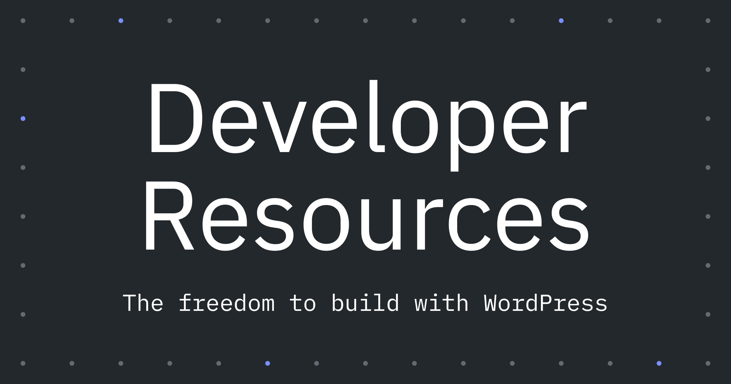 developer.wordpress.org