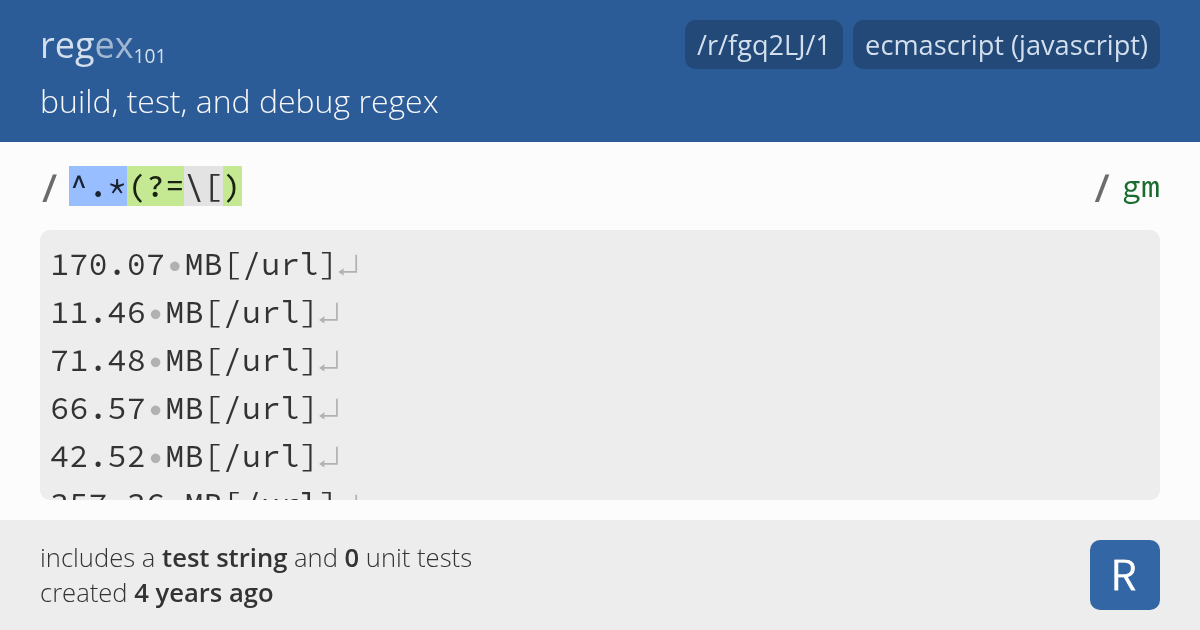 regex101.com